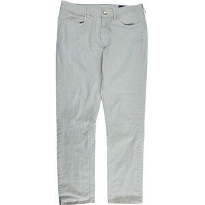 Vineyard Vines Mens Light Khaki Straight Leg Jeans Size 33 x 32